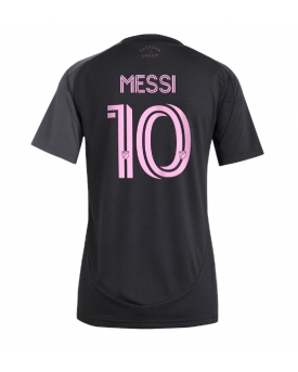 Inter Miami Lionel Messi #10 Maglia Gara Trasferta Repliche 2025-26 Donna Maniche Corte